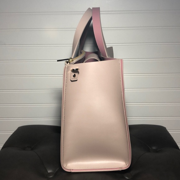 Kate Spade Two Tone Dusty Rose Handbag - Picture 3 of 8